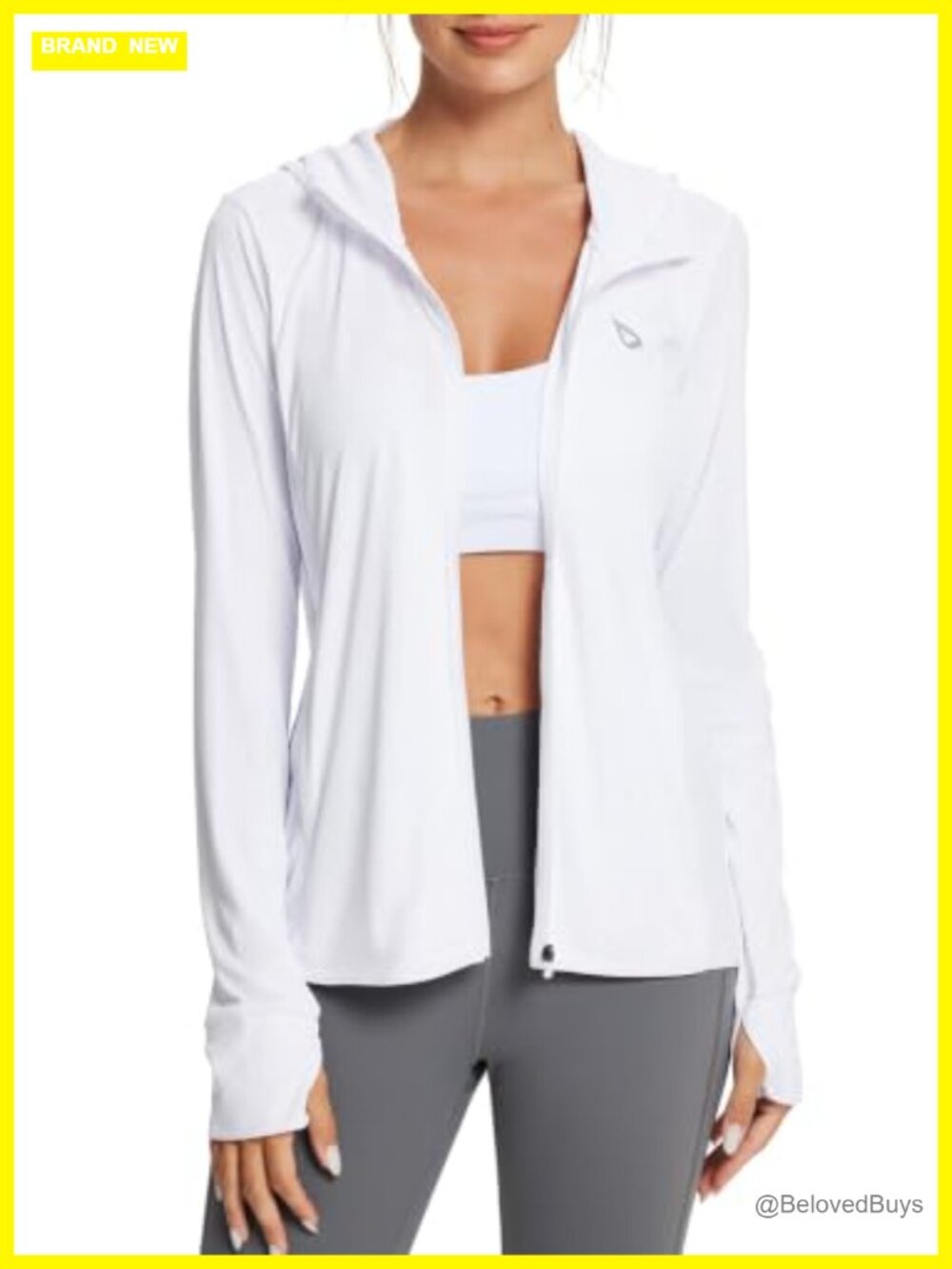 UPF 50+ Sun Protection Jacket Hoodie Lightweight Long Sleeve